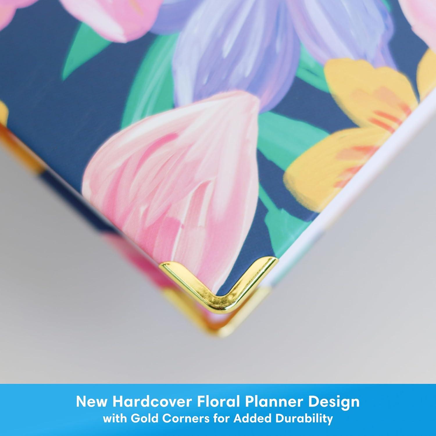 image:imageBlue Sky 15 Month 20262027 Weekly and Monthly Academic Year Planner Calendar April 2026 June 2027 85 x 11 Hard Cover Wirebound Laminated Tabs Storage Pocket Includes Snapin Ruler wSticky Notes amp Sticker Sheet NerinaNerina 20262027