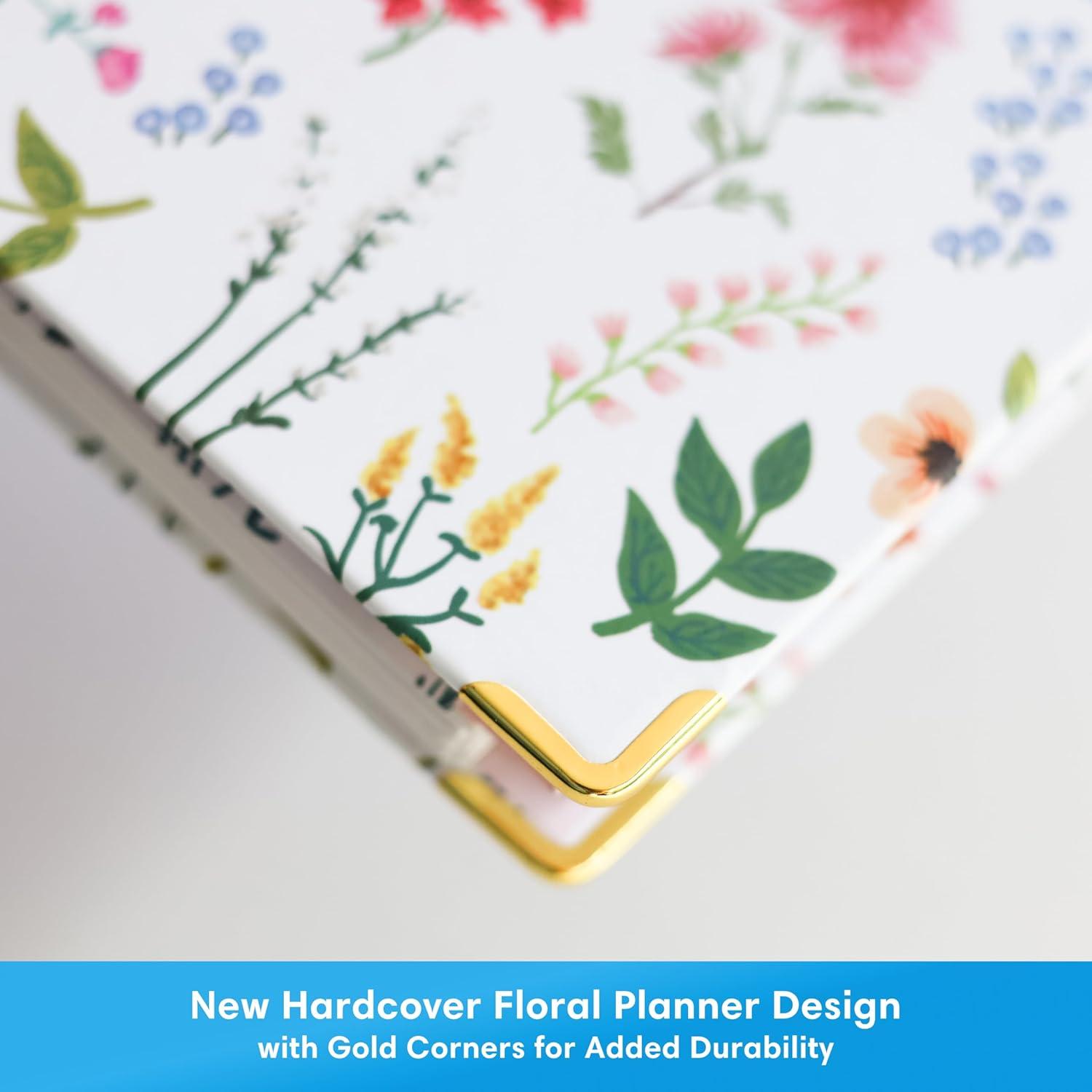 image:imageBlue Sky 15 Month 20262027 Weekly and Monthly Academic Year Planner Calendar April 2026 June 2027 85 x 11 Hard Cover Wirebound Laminated Tabs Storage Pocket Includes Snapin Ruler wSticky Notes amp Sticker Sheet Londonberry WhiteLondonberry 20262027