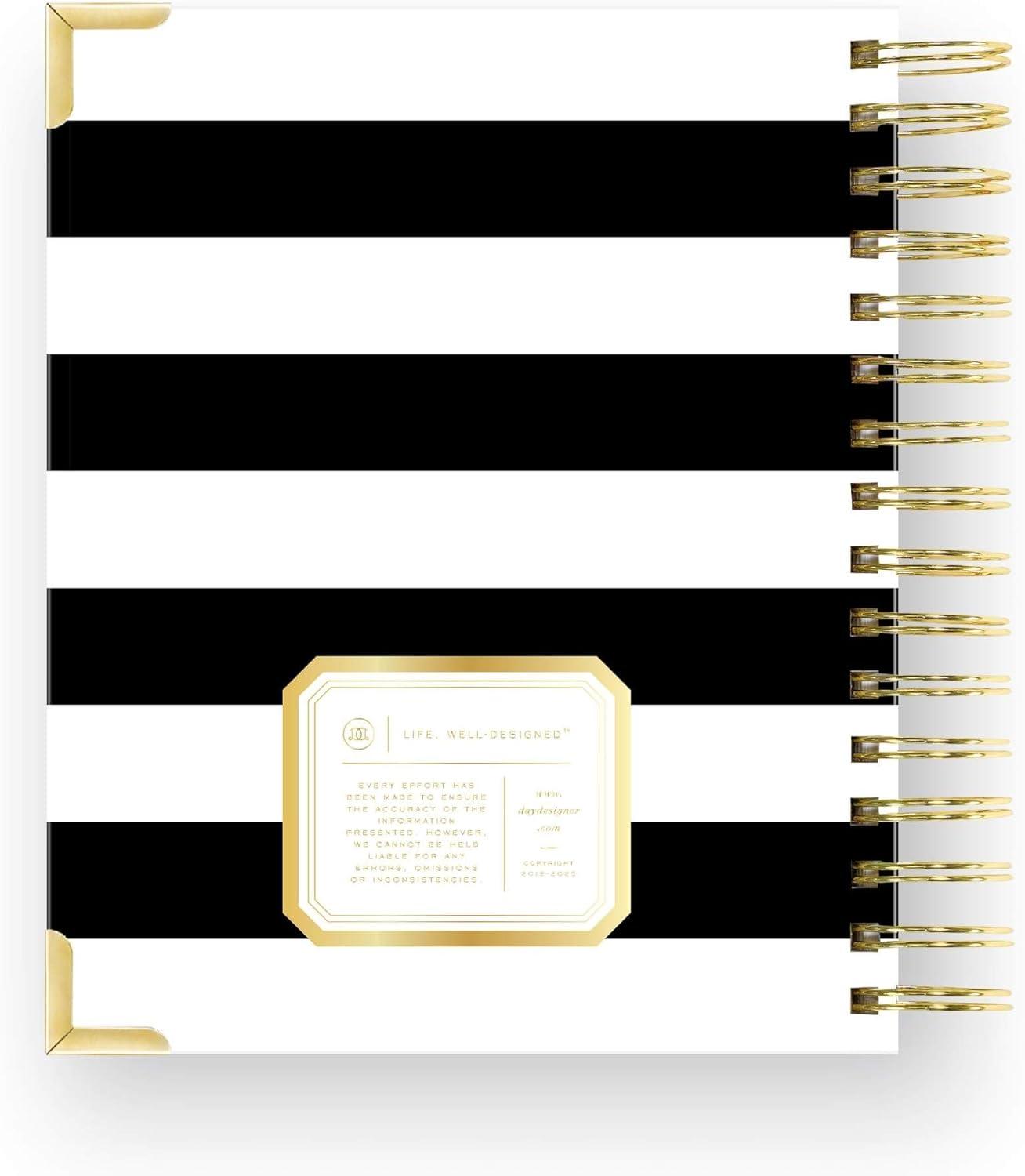 image:imageDay Designer 20262027 Mini Daily Academic Year Planner 6 x 8125 Black StripeBlack Stripe 202627