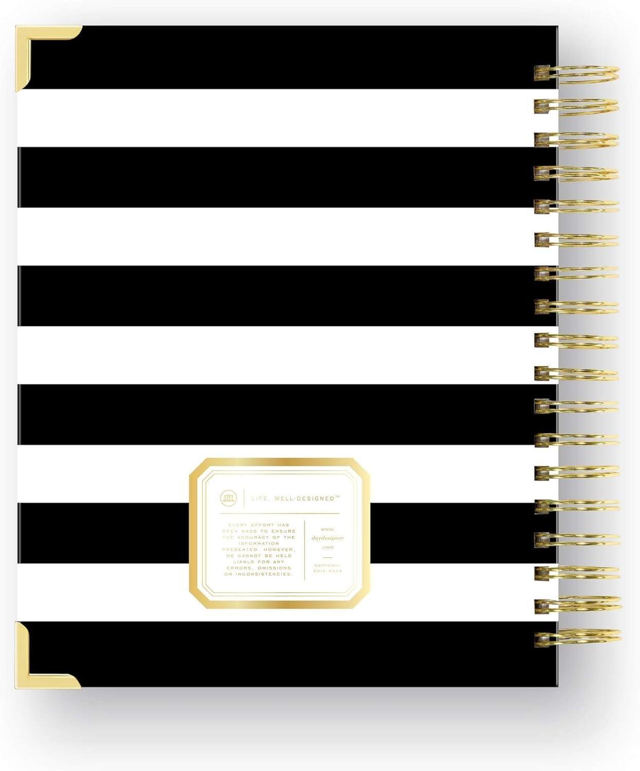 image:imageDay Designer 20262027 Mini Daily Academic Year Planner 6 x 8125 Black StripeBlack Stripe 202627