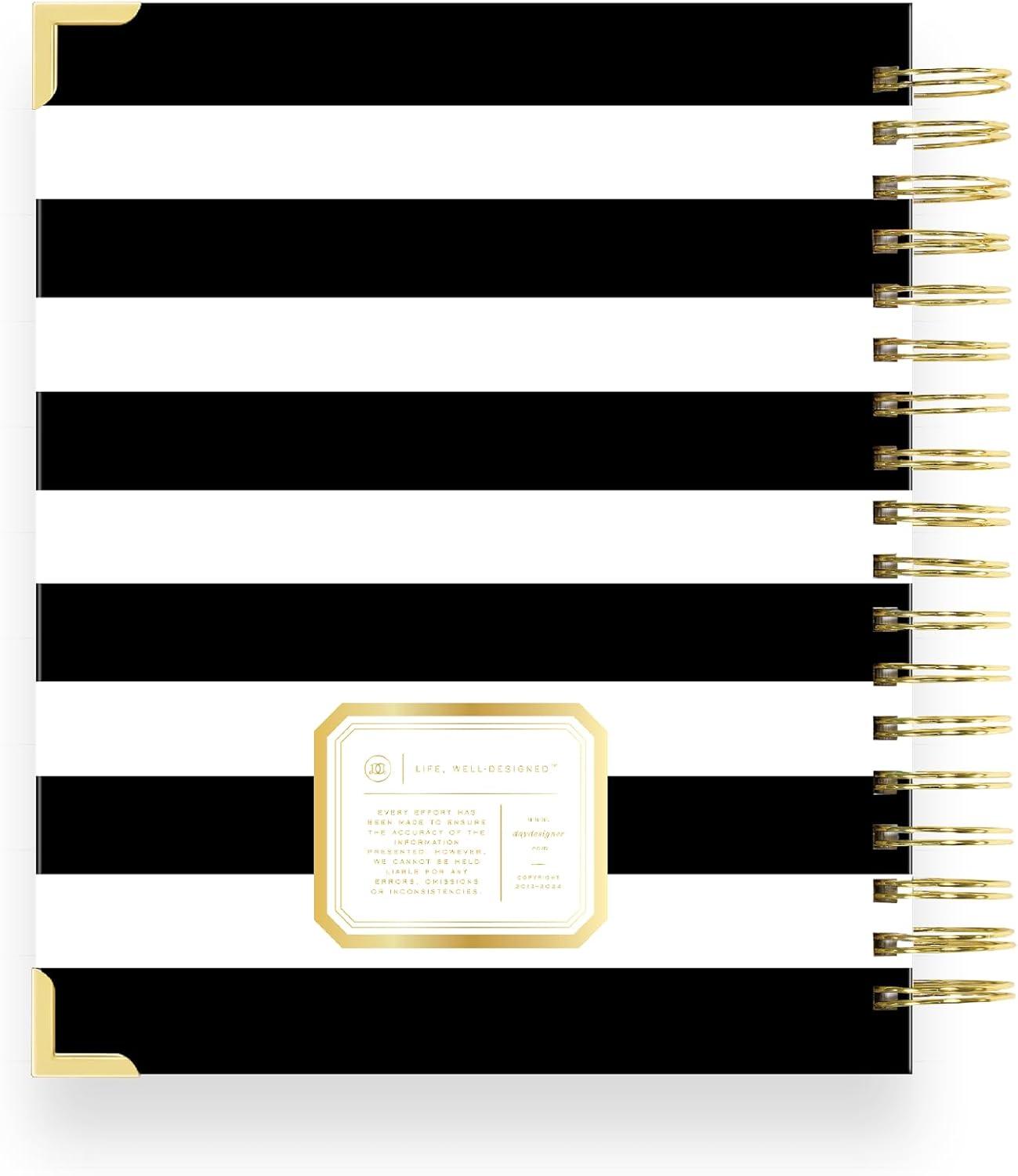 image:imageDay Designer 20262027 Mini Daily Academic Year Planner 6 x 8125 Black StripeBlack Stripe 20252026